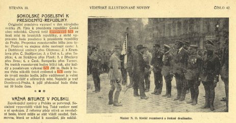 Z historie Sokolského běhu republiky