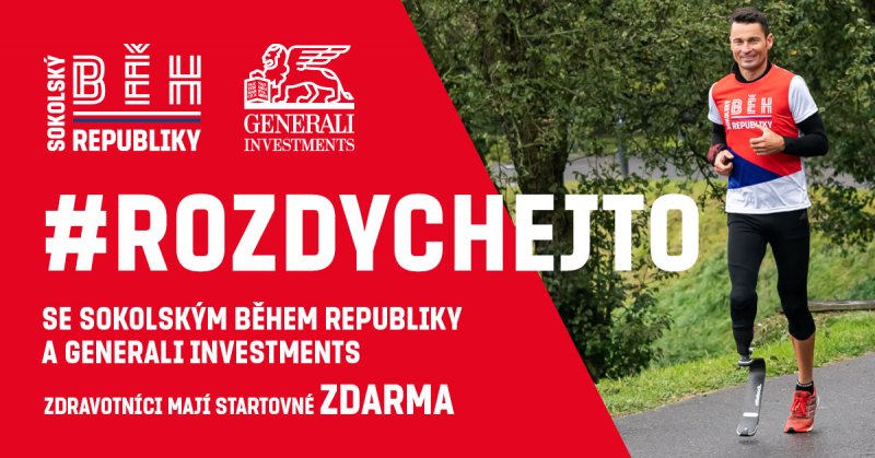 Pracuješ ve zdravotnictví? Díky #ROZDYCHEJTO máš startovné zdarma!